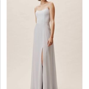 Jenny Yoo Kiara Whisper Blue bridesmaid dress